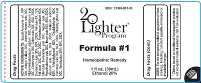1 Oz Bottle Label (Formula 1   1 Fl Oz. Bottle Label)